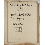 Bogdan Korczowski (né en 1954 à Cracovie), « Canus Natus », diptyque, 1991