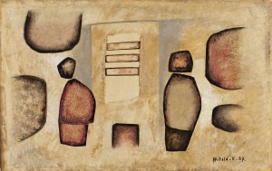 Witold Kaczanowski \ Witold-K (1932 Warszawa - 2025 ), Bez tytułu, 1967