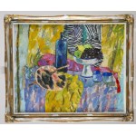 Juliusz Joniak (1925 Lwów - 2021 Kraków), Martwa natura z winogronami, 2006