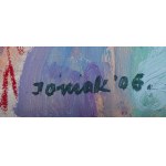 Juliusz Joniak (1925 Lwów - 2021 Kraków), Martwa natura z winogronami, 2006