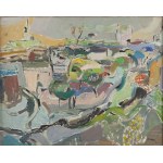 Judyta Sobel (1924 Lwów - 2012 Nowy Jork), Pejzaż, 1973