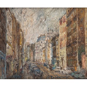 Włodzimierz Zakrzewski (1916, San Pietroburgo - 1992, Varsavia), Parigi - Rue Reavniere, 1962