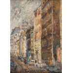 Włodzimierz Zakrzewski (1916, San Pietroburgo - 1992, Varsavia), Parigi - Rue Reavniere, 1962