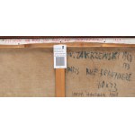 Włodzimierz Zakrzewski (1916, San Pietroburgo - 1992, Varsavia), Parigi - Rue Reavniere, 1962