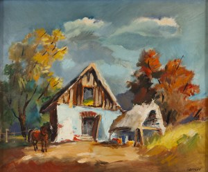 Stanisław Łazorek (1938 Aksmanice - 2000 Kazimierz Dolny), Kuźnia