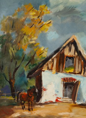 Stanisław Łazorek (1938 Aksmanice - 2000 Kazimierz Dolny), Kuźnia