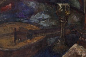 Wanda Wedecka (1919 - 2011 ), Martwa natura, 1992