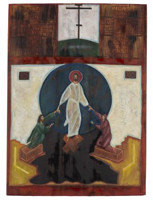 Michał Bogucki (ur. 1946), Zmartwychwstanie (Zstąpienie do otchłani), ok. 2000