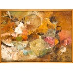 Ryszard Zając (1929, Kosów - 2016, Varsovie), « Nature morte », 1968