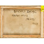 Ryszard Zając (1929, Kosów - 2016, Varsovie), « Nature morte », 1968