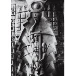 Stanisław Szukalski (1893, Warta near Sieradz – 1987, Los Angeles), Self-Portrait with the Sculpture *The Miner*