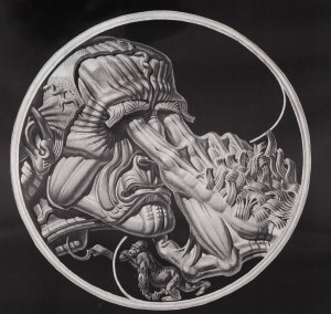 Stanisław Szukalski (1893 Warta k. Sieradza - 1987 Los Angeles), 'Wait My Heart Still Beats', 1989