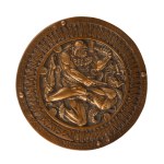 Stanisław Szukalski (1893, Warta near Sieradz – 1987, Los Angeles), Relief "Katyń," 1975