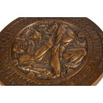 Stanisław Szukalski (1893, Warta near Sieradz – 1987, Los Angeles), Relief "Katyń," 1975