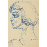 Stefan Żechowski (1912, Książ Wielki near Miechów – 1984, Książ Wielki near Miechów), Girl’s Head, 1937