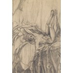 Stefan Żechowski (1912, Książ Wielki near Miechów – 1984, Książ Wielki near Miechów), "Fear," 1930s (?)