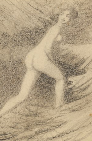 Stefan Żechowski (1912 Książ Wielki koło Miechowa - 1984 Książ Wielki koło Miechowa), Na łące, 1939