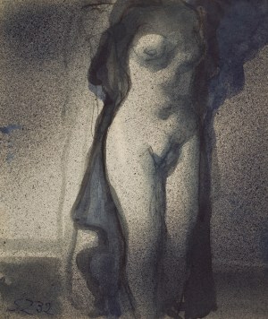 Stefan Żechowski (1912 Książ Wielki koło Miechowa - 1984 Książ Wielki koło Miechowa), Akt, 1932