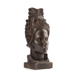 Czesław Kiełbiński (1908, Majdan near Zamość – 1992, Kraków), "Head 2" (the artist