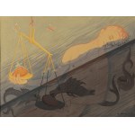 Marian Konarski (1909, Chrzanów – 1998, Kraków), "Joy and Sorrow," 1955