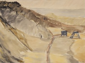 Franciszek Frączek (1908 - 2006), Kopalnia siarki, 1969
