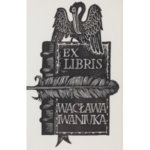 Stanisław Gliwa (1910–1986), Bookplate by Wacław Iwaniuk, 1977