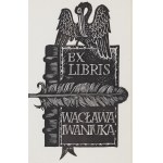 Stanisław Gliwa (1910–1986), Bookplate by Wacław Iwaniuk, 1977