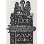 Stanisław Gliwa (1910–1986), Bookplate by Wacław Iwaniuk, 1977