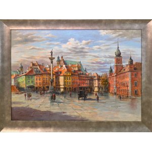 Witold Hackenberg, Warsaw, Castle Square