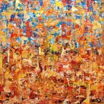 Mariola Świgulska, The blazing sun reflecting off the waters of the azure coast