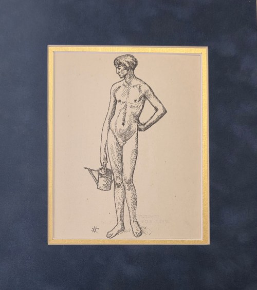 Wlastimil Hofman (1881-1970), Fragment tryptyku „VITA SOMNIUM BREVIS”, 1928