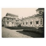 Warsaw - Photograph by H. Poddębski. Wilanów, right wing as seen from the garden, 1925 (827)