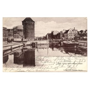 Gdańsk / Gdanzig - Widok z Mostu Rogoźników, 1902 r. (543)