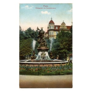 Poznań / Posen - Perseus Fountain (972)