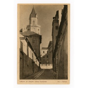 Lublin - Żmigród Street and the Trinitarian Tower. Photo by J. Bułhak (930)