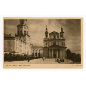 Lublin - The Cathedral and the Trinitarian Tower. Photo by J. Bułhak (934)