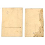 Droniowice - One set per person. Business card, 2 photos, and a postcard (1435)