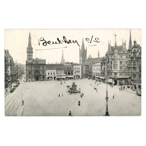 Bytom / Beuthen - Market Square and City Hall (1453)
