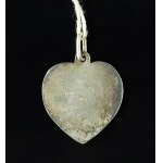 Heart-Shaped Pendant with Original Tag, Rytosztuka (116)