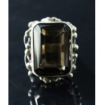 Ring with a gray stone, ORNO (124)