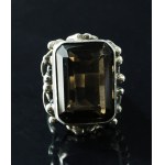 Ring with a gray stone, ORNO (124)