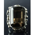 Ring with a gray stone, ORNO (124)