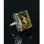 Ring with a yellow stone, ORNO (133)