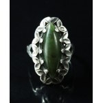 Ring mit Nephrit, Warmet (144)