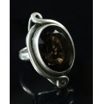 A chunky ring with a gray stone, ORNO (156)