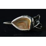 Agate brooch, original design (188)