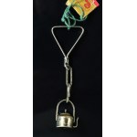 Teapot keychain with original tag attached, ORNO (208)
