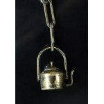 Teapot keychain with original tag attached, ORNO (208)