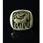 Capricorn Ring, Engraving (217)
