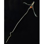 Tie/hat pin with a coral, item no. LU (218)